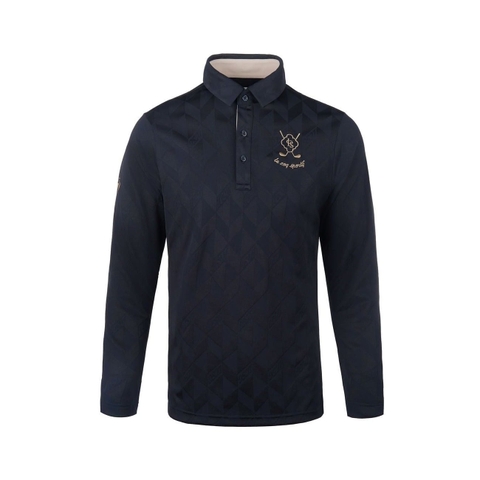 Áo Polo dài tay le coq golf Nam LG6FLSG7MV-NV00