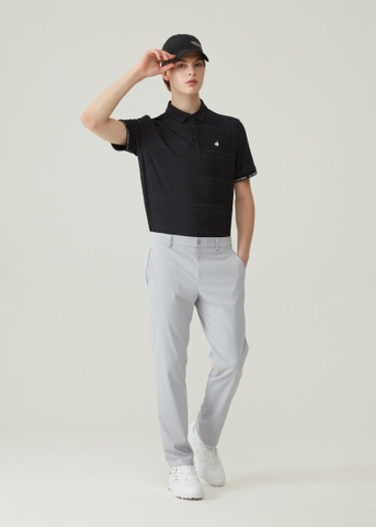 Áo Polo le coq golf Nam - GP121MTS34-BLCK
