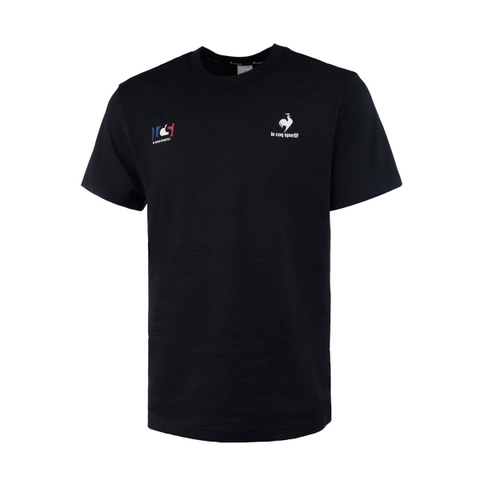 Áo T-Shirt le coq sportif Nam QQ223TRS51-BLK0