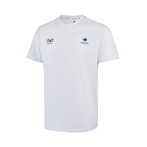 Test- Áo T-Shirt le coq sportif Nam QQ223TRS51-WHT0