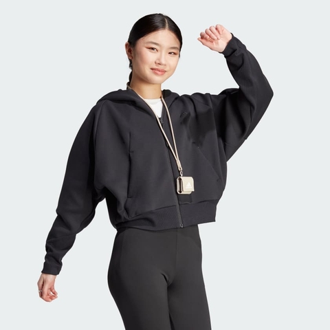 Áo khoác hoodie adidas z.n.e full zip Nữ - IN5128