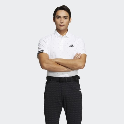 Áo polo golf nam adidas monogram - HT6837