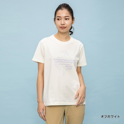 Áo T-Shirt le coq sportif Nữ - QMWVJA01V-WH