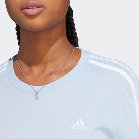 Áo T-shirt adidas 3 Sọc ôm sát Essentials Nữ - ID0008