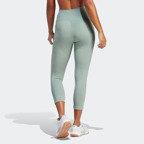 Quần legging tập luyện adidas cạp cao Optime Nữ - HR5417