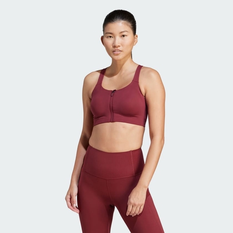 Áo Bra khóa kéo high support luxe impact tlrd adidas Nữ - HZ1516