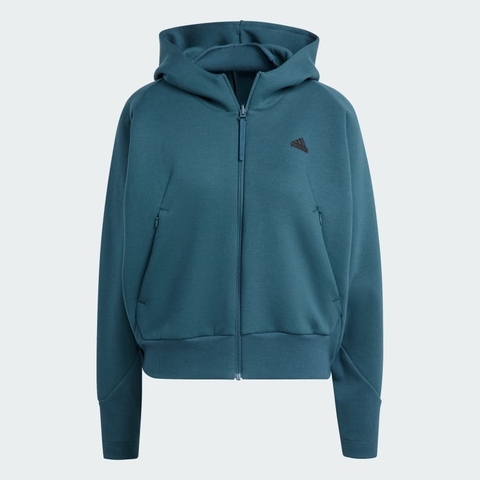 Áo Hoodie khóa kéo dọc thân adidas z.n.e Nữ - IN5129