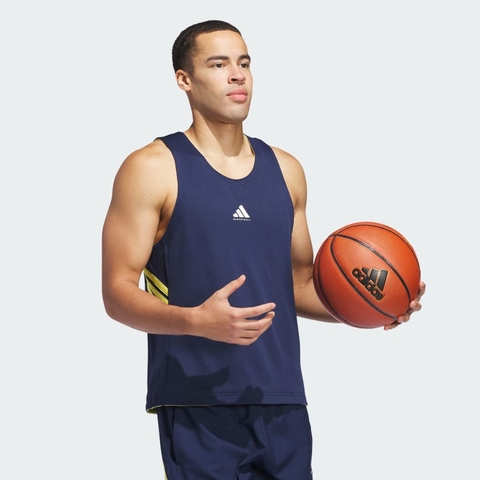 Áo ba lỗ bóng rổ adidas Select Warm-Up Jersey Nam - JN4707