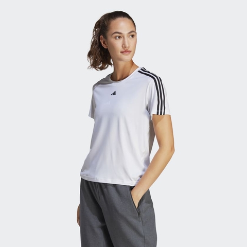 Áo thun tập luyện 3 sọc nữ adidas - IC5040