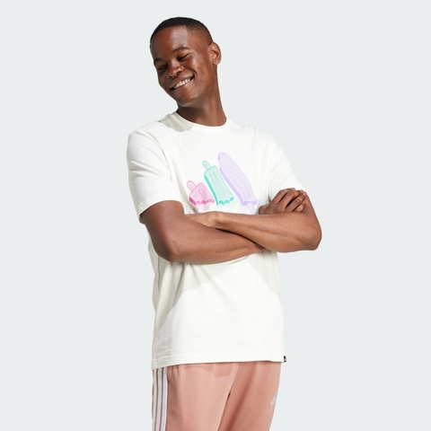Áo T-shirt adidas Lounge Ice Nam - JJ4020