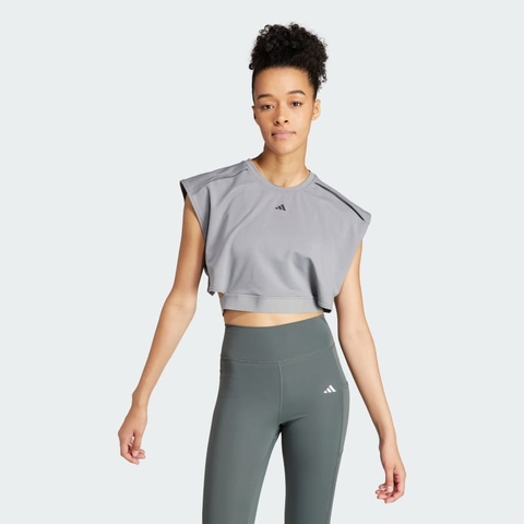 Áo T-shirts POWER CROP T adidas Nữ IT6733