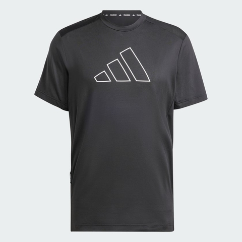 Áo thun tập luyện adidas big logo train icons nam - IN9814