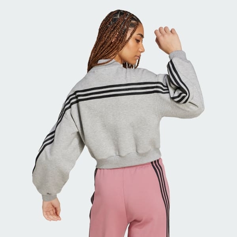 Áo khoác nỉ Nữ bomber adidas Future Icons 3 sọc - IW5251