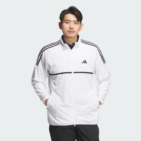 Áo khoác gió Nam golf adidas WIND.RDY 3 sọc - IM6435