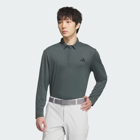 Áo Polo golf dài tay adidas AEROREADY Nam - IM6415