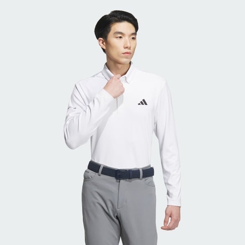 Áo Polo golf dài tay adidas AEROREADY Big Badge of Sport Nam - HY0927
