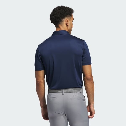 Áo Polo golf adidas Kẻ Sọc Ngang Ngực Core Nam - IX2012