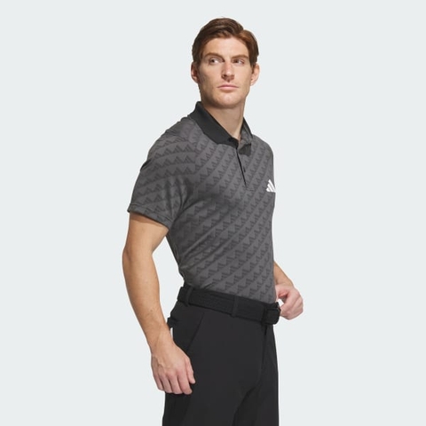 Áo Polo golf adidas Jacquard HEAT.RDY Nam - IN2796