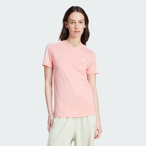 Áo T-shirt adidas 3 Sọc ôm sát Essentials Nữ - IY4200