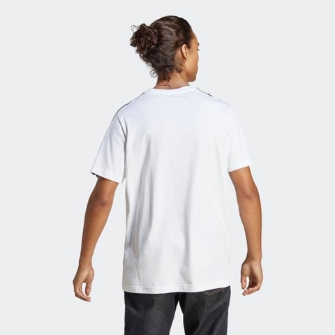 Áo T-shirt adidas 3 Sọc Single Jersey Essentials Nam - IC9336