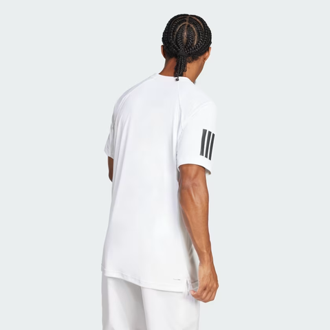 Áo T-shirt tennis/pickleball adidas Club Climacool 3 sọc Nam - JE0413