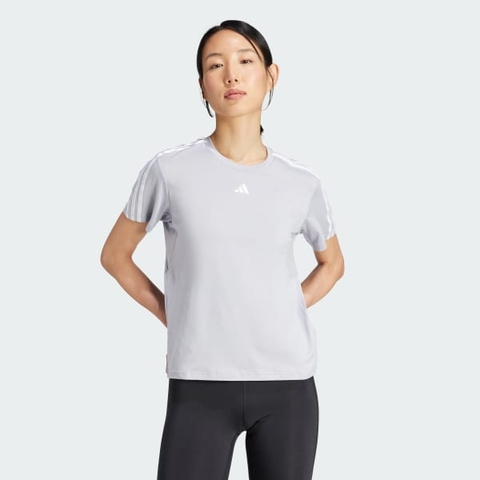 Áo T-shirt tập luyện adidas 3 Sọc Train Essentials AEROREADY Nữ  - IX0987