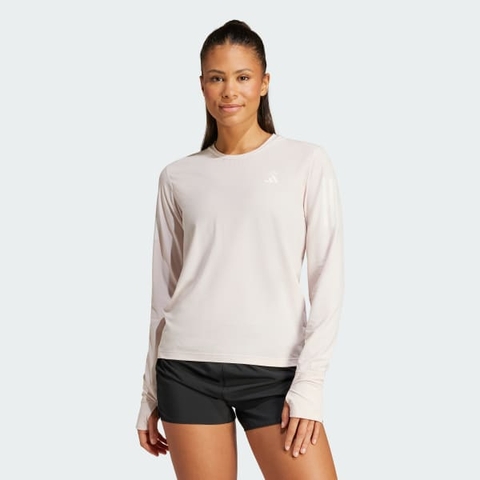 Áo thun chạy bộ dài tay adidas Own The Run Nữ - IN8333