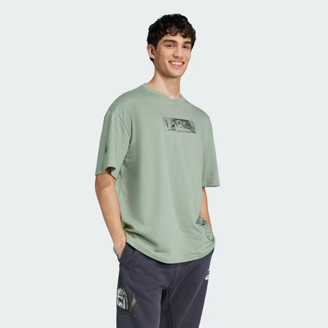 Áo T-shirt adidas x Star Wars The Mandalorian™ Nam - JI5718