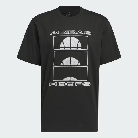 Áo T-shirt bóng rổ adidas Ball at Sunrise Nam - JM2227