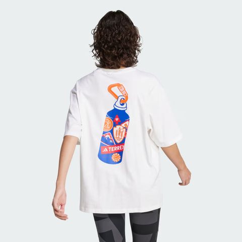Áo T-shirt leo núi adidas Terrex hoạ tiết Nữ - JI9157