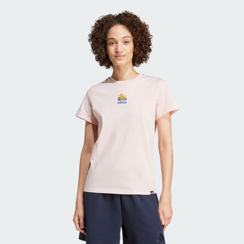 Áo T-shirt thể thao adidas Soft Side Mini Graphic Nữ - IZ1160