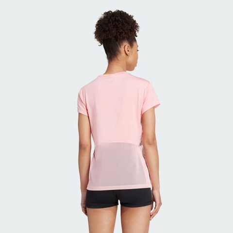 Áo T-shirt tập luyện adidas Hyperglam Nữ - IX3250