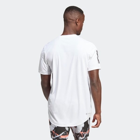 Áo T-shirt tennis/pickleball Nam adidas Club 3 sọc - HS3261