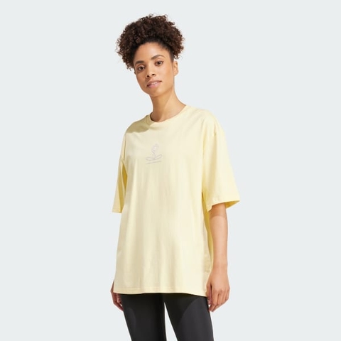 Áo T-shirt tập luyện adidas Yoga Stay Balanced Graphic Nữ - IW0129