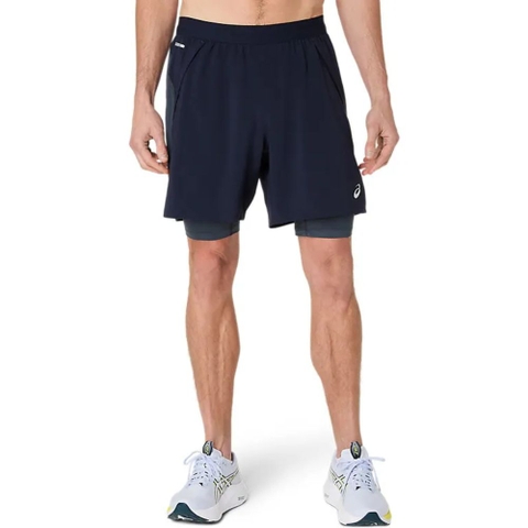 Quần short chạy bộ ASICS ROAD 2-N-1 7IN Nam - 2011D246.400