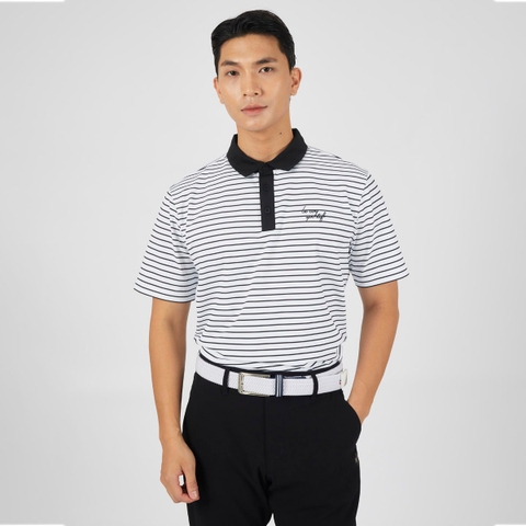Áo Polo le coq golf Nam GP221MTS61-WHTE