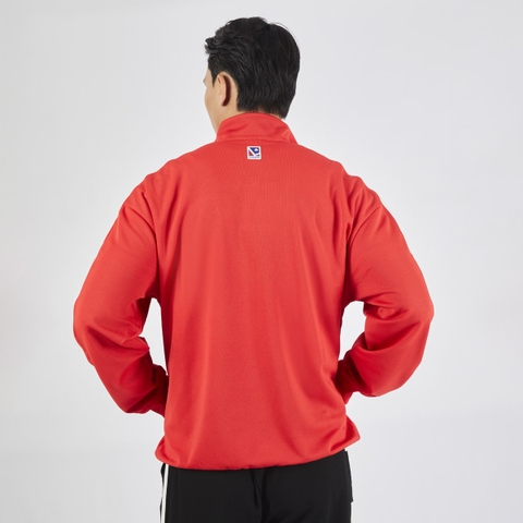 Áo khoác nỉ le coq sportif Nam QP123TFT31-RED0