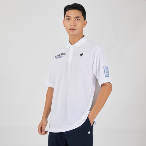 Áo Polo le coq sportif Nam QMMXJA96AV-WH