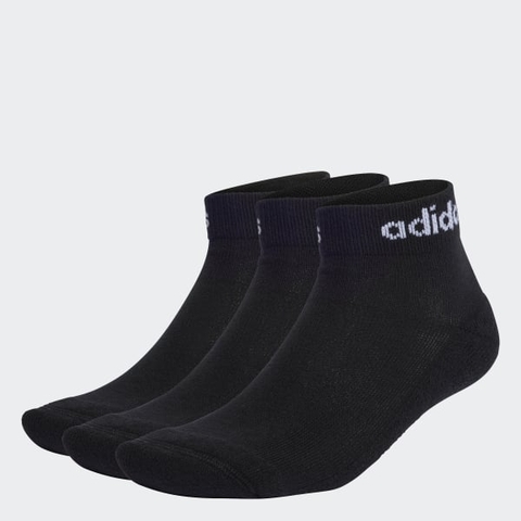 Bộ 3 đôi tất thể thao cổ ngắn có đệm adidas - IC1303