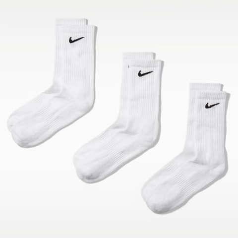 Tất cao cổ Nike Everyday Cushioned 3P Unisex - SX7664-100