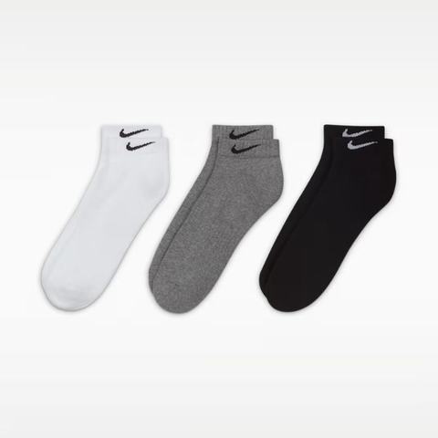 Tất cổ thấp Nike Everyday Cushioned 3P Unisex - SX7670-964