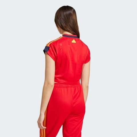 Áo jersey Lửng adidas 3 Sọc Ngắn Tiro Nữ - IZ2091