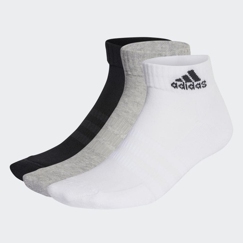 Bộ 3 đôi tất thể thao cổ ngắn adidas - IC1281