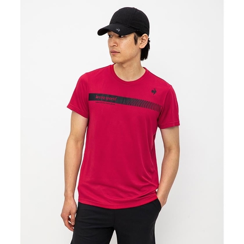 Áo T-Shirt le coq sportif Nam - QTMWJA05V-RD