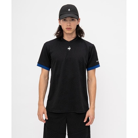 Áo T-shirt le coq sportif Nam - QTMXJA06V-BK