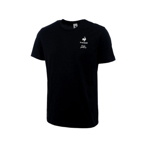 Áo T-shirt le coq sportif Nam QQ123LRS11-BLK0