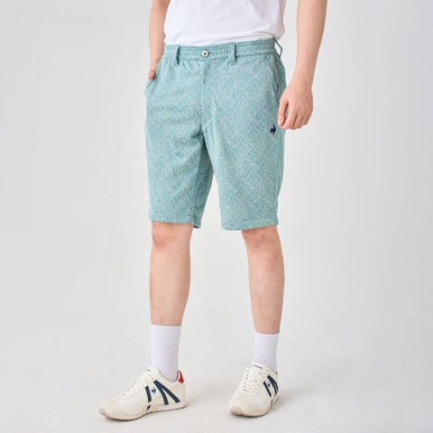 Quần short le coq sportif golf Nam QGMXJD50V-GR00