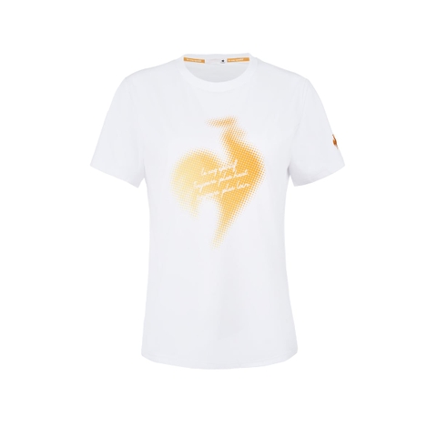 Áo T-shirt le coq sportif Nữ LT6SHT01LV-WH00