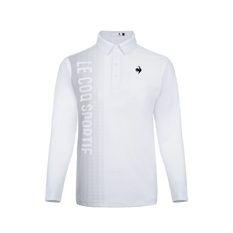 Áo Polo dài tay le coq golf Nam LG6FLSG1MV-WH00
