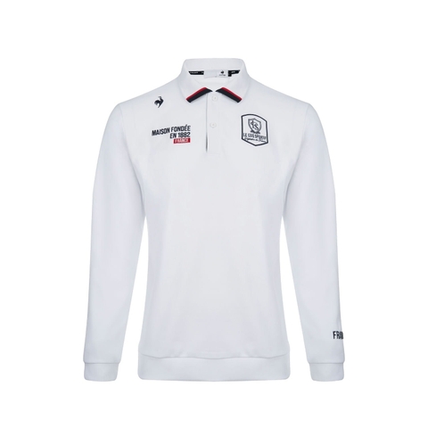 Áo Polo dài tay le coq golf Nam LG6FLS01MV-WH00